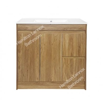 Vanity - R900FS - Free Standing 900mm - Wood Grain Series 